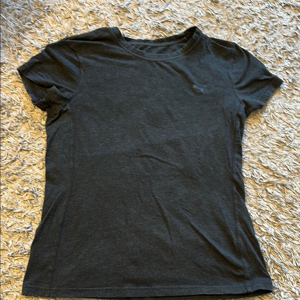 Puma Fitted Black Short Sleeve Tee